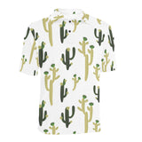 Cute cactus pattern Men's All Over Print Polo Shirt