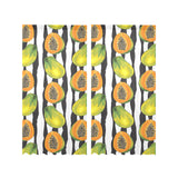 papaya design pattern Gauze Curtain