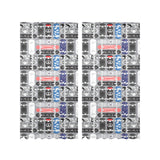Skate Board Pattern Print Design 04 Gauze Curtain