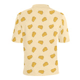 Cheese pattern Men's All Over Print Polo Shirt