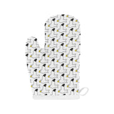 Seagull Pattern Print Design 05 Heat Resistant Oven Mitts