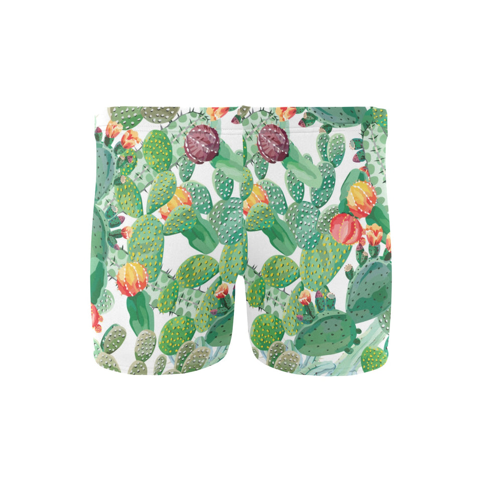 Cactus design pattern copy Men's Swimming Trunks