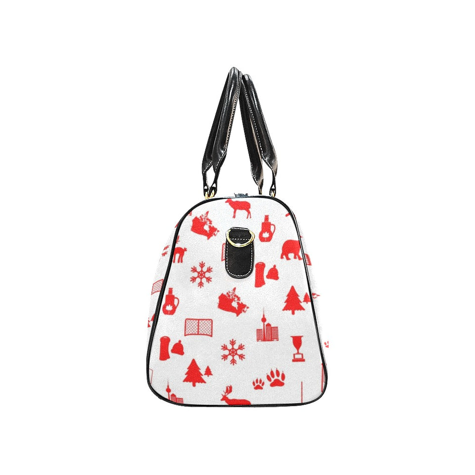 Canada Pattern Print Design 04 Travel Bag