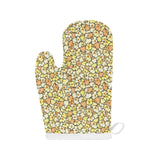Popcorn Pattern Print Design 03 Heat Resistant Oven Mitts