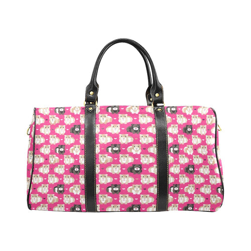 Guinea Pig Pattern Print Design 01 Travel Bag
