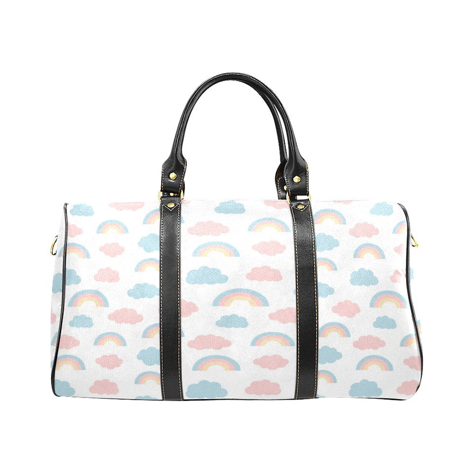 Cute rainbow clound pattern Travel Bag