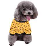 Passion fruit texture All Over Print Pet Dog Round Neck Fuzzy Shirt