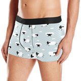 Sheep polka dot cloud pattern Men's All Over Print Boxer Briefs Men's Underwear