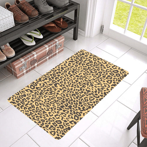 Leopard skin print Doormat