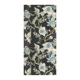 Japanese crane ornament elements Beach Towel