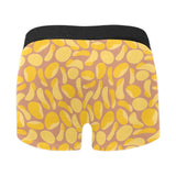 Potato Chips Pattern Print Design 01 Men's All Over Print Boxer Briefs Men's Underwear