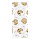Sketch style cookie pattern Beach Towel