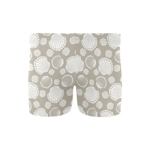 Scallop shell pattern Men's Swimming Trunks