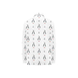 Penguin pattern Women's Long Sleeve Polo Shirt