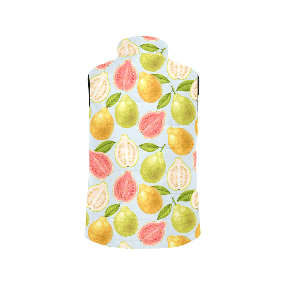 Guava design pattern Women's Padded Vest