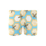 Bee honeycomb pattern Men's Swimming Trunks