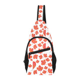 Canada Pattern Print Design 02 All Over Print Chest Bag
