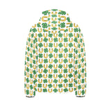 Horseshoes Pattern Print Design 04 Kids' Boys' Girls' Padded Hooded Jacket