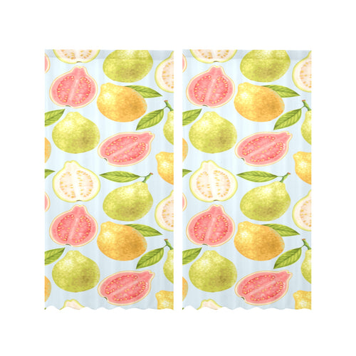 Guava design pattern Gauze Curtain