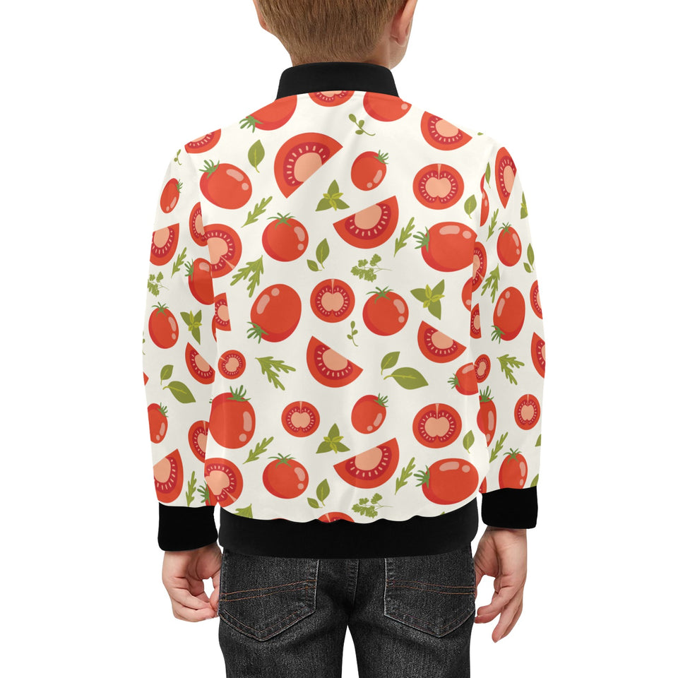 Tomato pattern Kids' Boys' Girls' Bomber Jacket