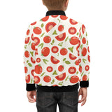 Tomato pattern Kids' Boys' Girls' Bomber Jacket