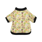 Guinea Pig Pattern Print Design 04 All Over Print Pet Dog Round Neck Fuzzy Shirt