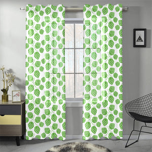 Hop pattern background Gauze Curtain