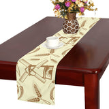 Windmill Wheat pattern Table Runner