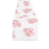 Pink sakura cherry blossom pattern Table Runner