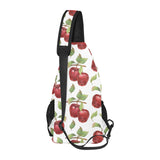 Red apples pattern All Over Print Chest Bag