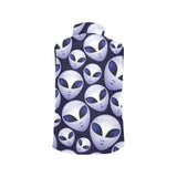 Alien Pattern Print Design 01 Men's Padded Vest