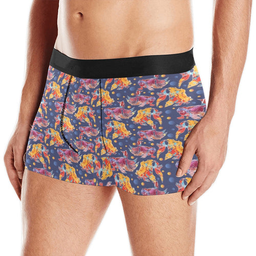 Goldfish Pattern Print Design 05 Men's All Over Print Boxer Briefs Men's Underwear