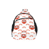 Daruma japanese wooden doll design pattern All Over Print Chest Bag
