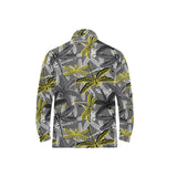 Hand drawn dragonfly pattern Men's Long Sleeve Polo Shirt