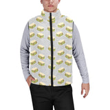 Sandwich Pattern Print Design 05 Men's Padded Vest