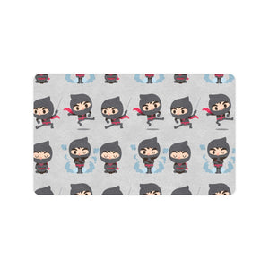 Cute ninja pattern Doormat