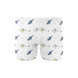 Cute helicopter star pattern Men's Swimming Trunks