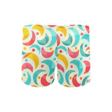 Colorful moon pattern Men's Swimming Trunks