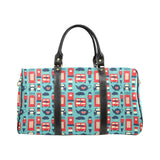 British Pattern Print Design 04 Travel Bag