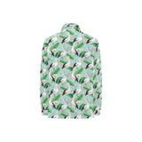 Pelican Pattern Print Design 01 Women's Long Sleeve Polo Shirt