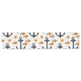 Clown Fish Pattern Print Design 02 Table Runner