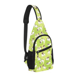 Jack Russel Pattern Print Design 01 All Over Print Chest Bag