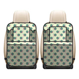 Snail Pattern Print Design 04 Car Seat Back Organizer