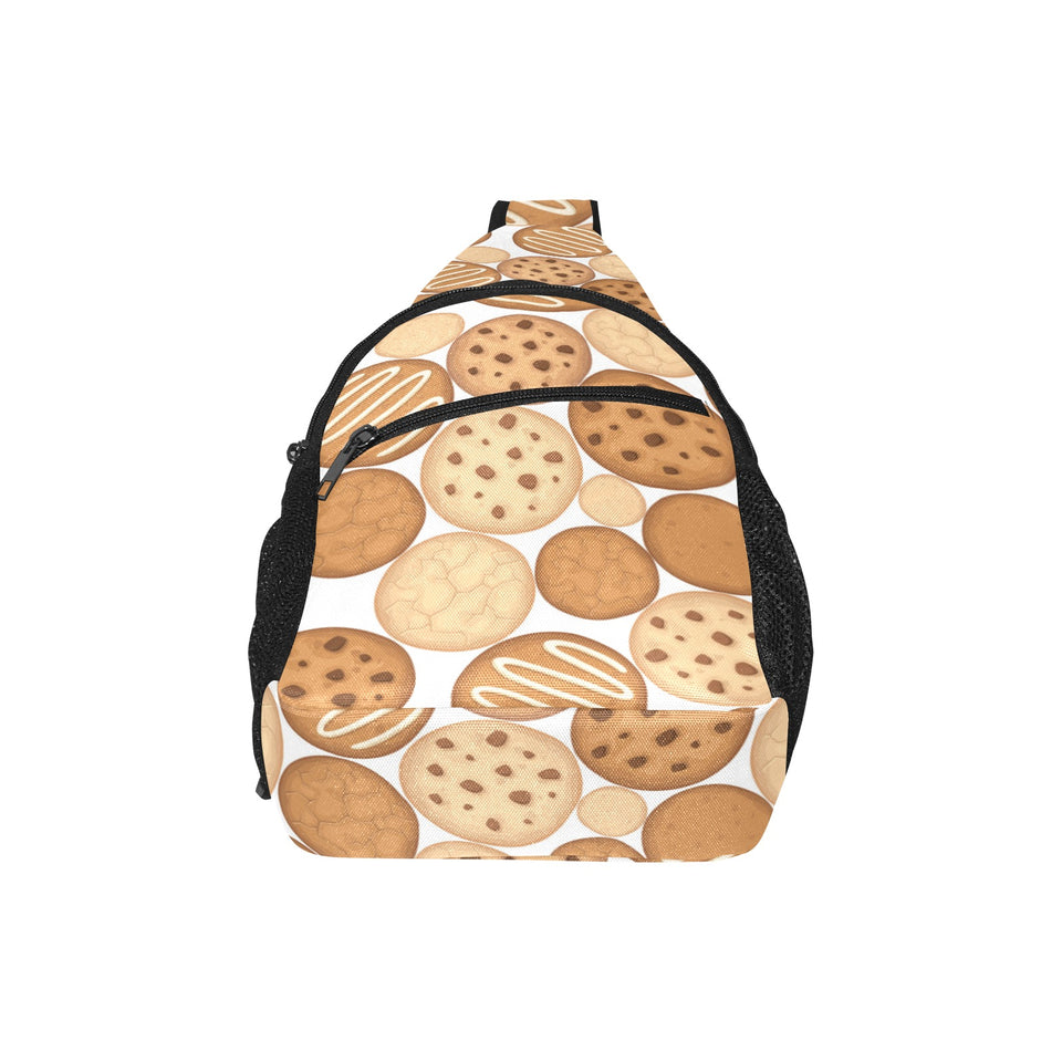 Various cookie pattern All Over Print Chest Bag