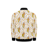 Corn Pattern Print Design 02 Kids' Boys' Girls' Bomber Jacket