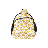 Fried Eggs Pattern Print Design 02 All Over Print Chest Bag