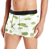 Cucumber sketch pattern Men's All Over Print Boxer Briefs Men's Underwear