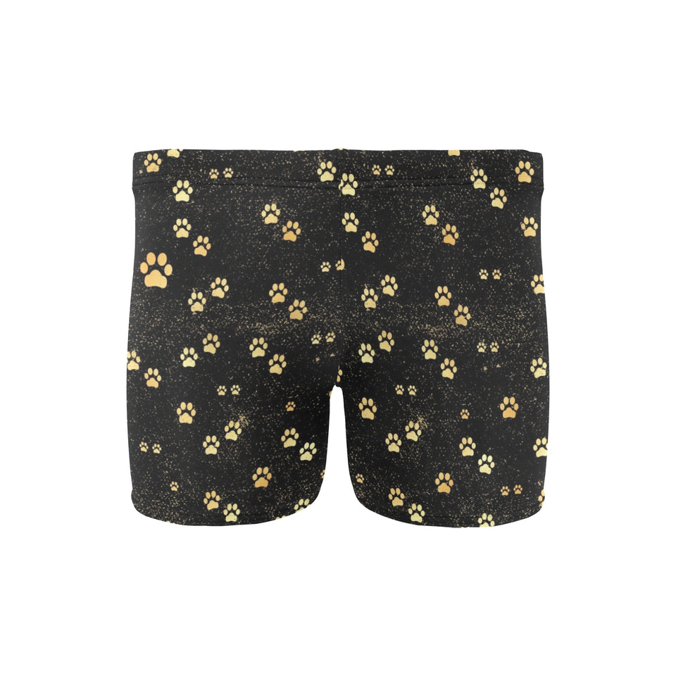 Dog Paws Pattern Print Design 05 Men's Swimming Trunks