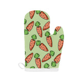 Carrot Pattern Print Design 05 Heat Resistant Oven Mitts