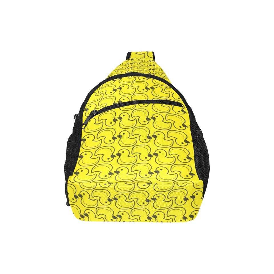 Duck Pattern Print Design 02 All Over Print Chest Bag
